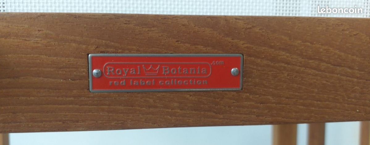2 chaises hautes ou tabouret de bar design de Kris Van Puyvelde modèle XQI pour Royal Botania. Valeurs neuf 2198e (image 3)