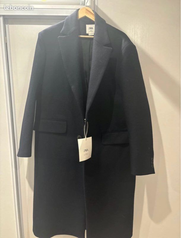 Manteau Long Zara Manteau Classique Homme Zara Costume Bleu Marine