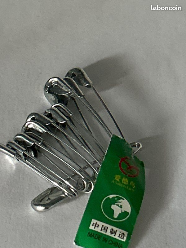 Lot de 12 épingles à nourrice 3 tailles (image 3)