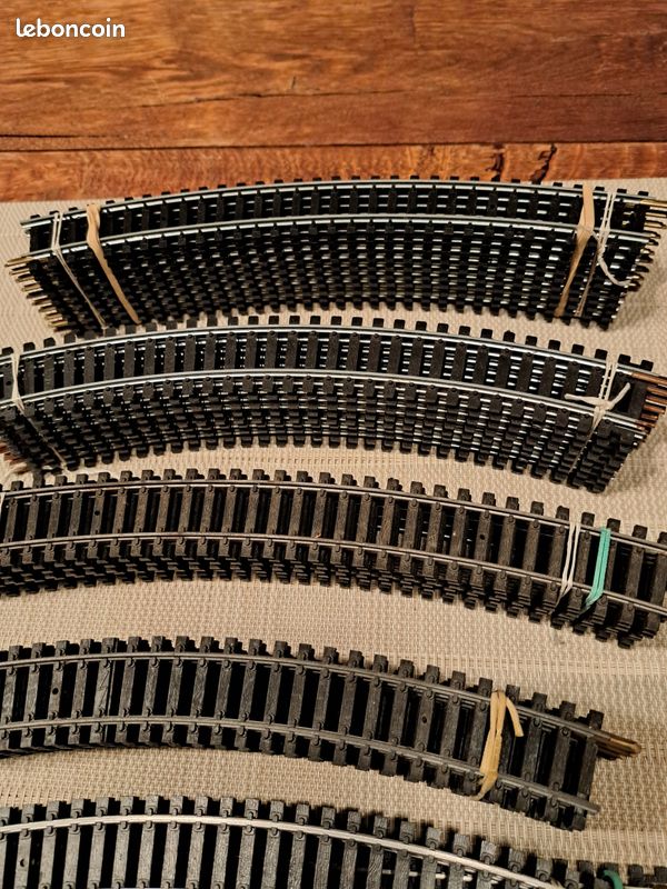 LOT DE 4 Rails Butoirs Heurtoirs Jouef ho EUR 14,00 - FR