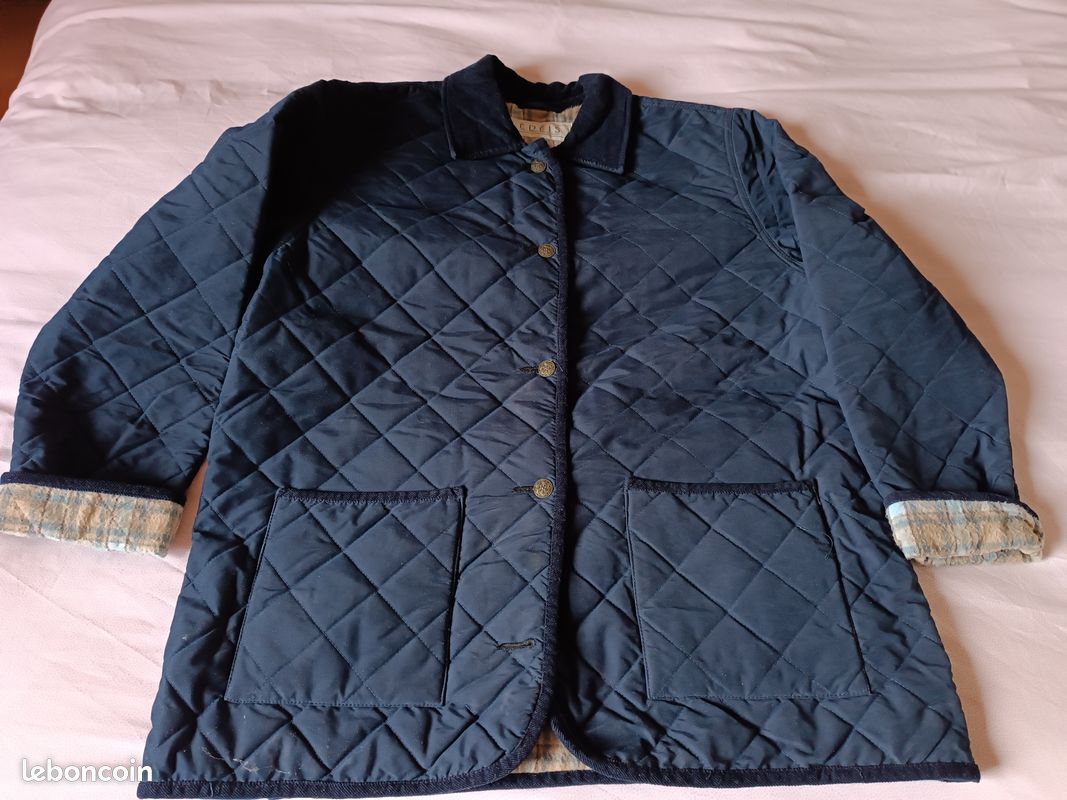 Veste Matelassée Femme Toggi Sandown - Bleu Marine Taille 12 - Équitation