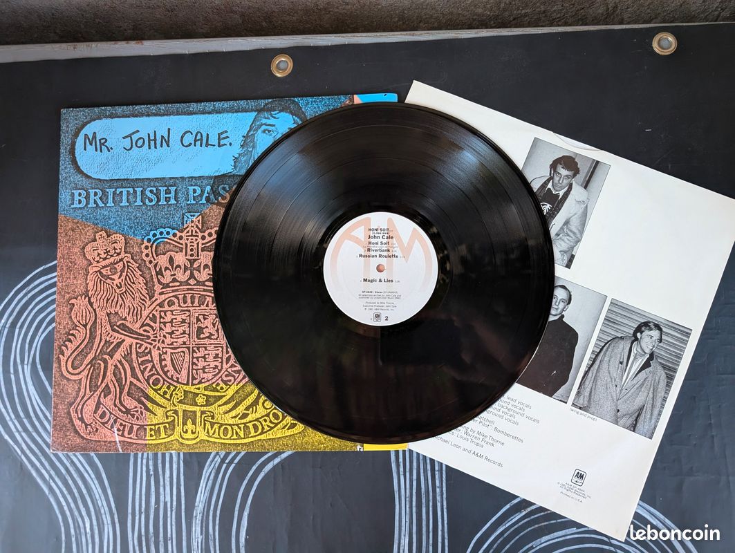 Vinyle John Cale " honi soit " (image 2)