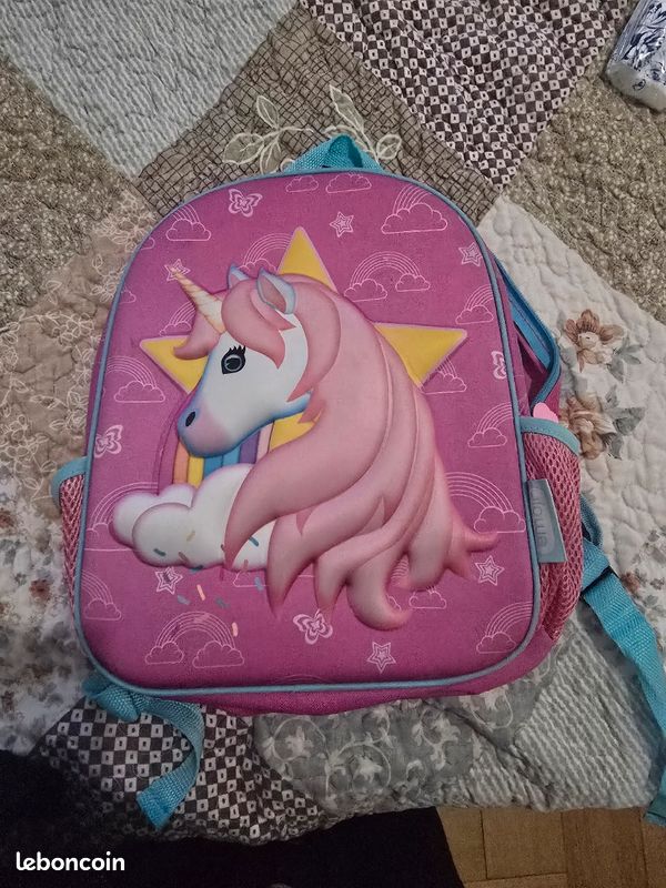 Petit sac à dos fillette licorne (image 2)