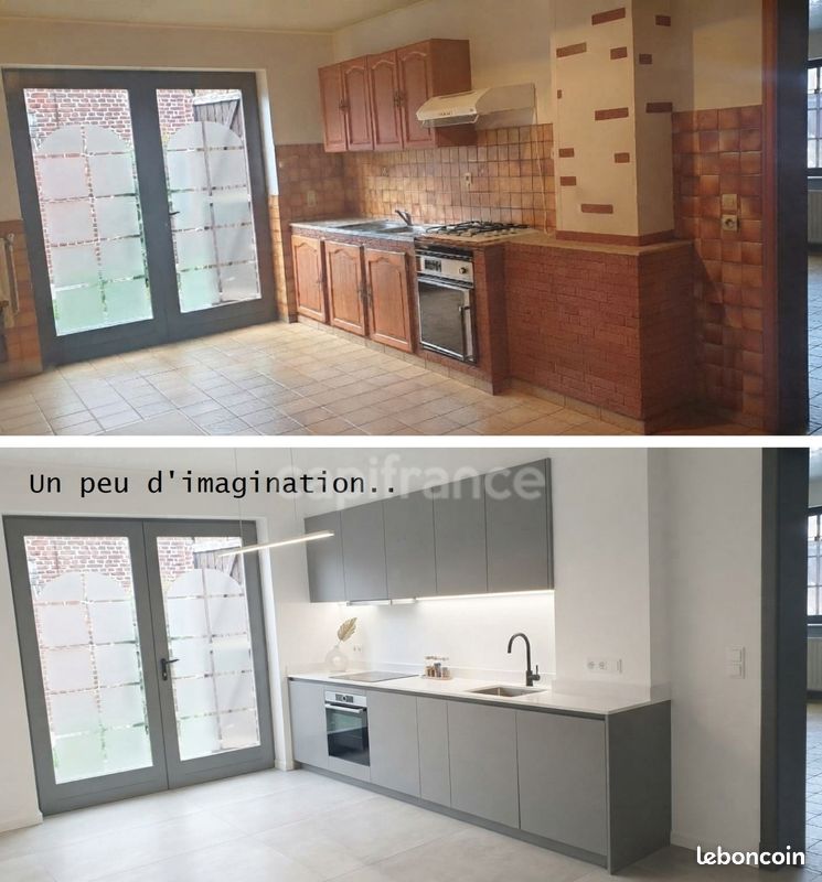 Maison 4 pièces 95 m² · à Bruay-sur-l'Escaut · 95 m² · 126 000 €