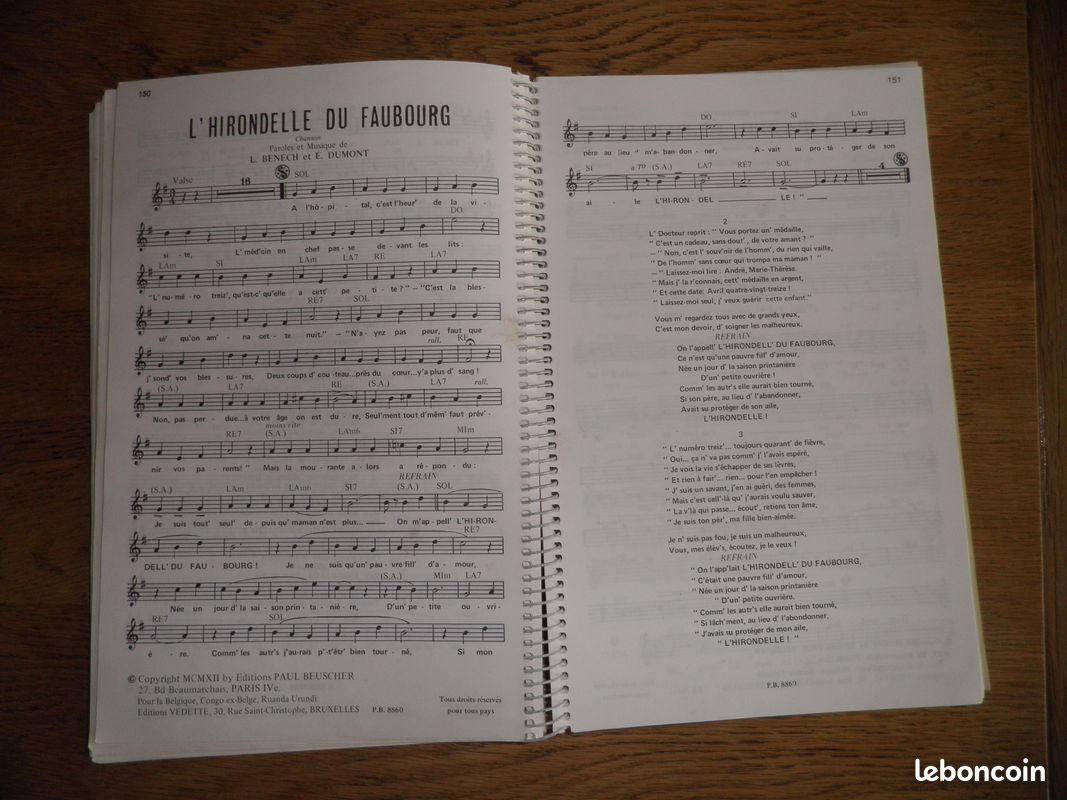 Livret de chansons (image 2)