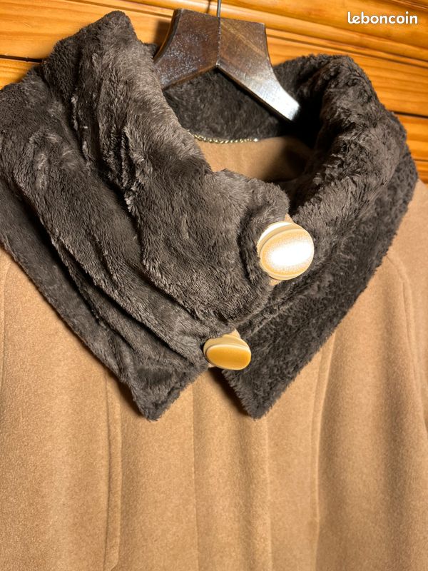 Manteau long 100% Laine Exclusive Boutique by Ana M/38 (image 4)