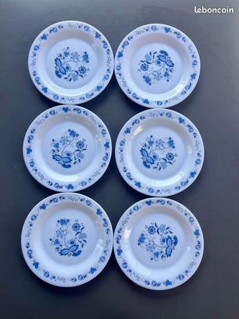 Set de 6 assiettes à dessert Arcopal Ronsard