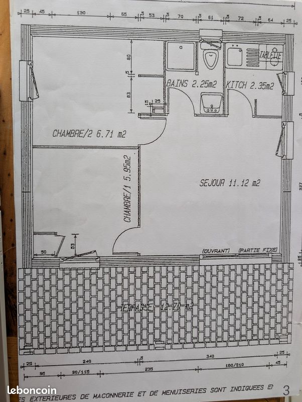 Maison 3 pièces 30 m² · à Gujan-Mestras · 30 m² · 800 €/mois