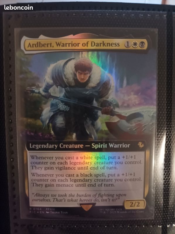 Ardbert, Warrior of Darkness Foil Extended Art - Collection