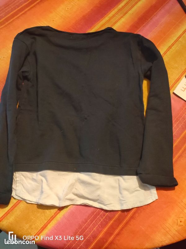 Sweat fille 10 ans (image 3)