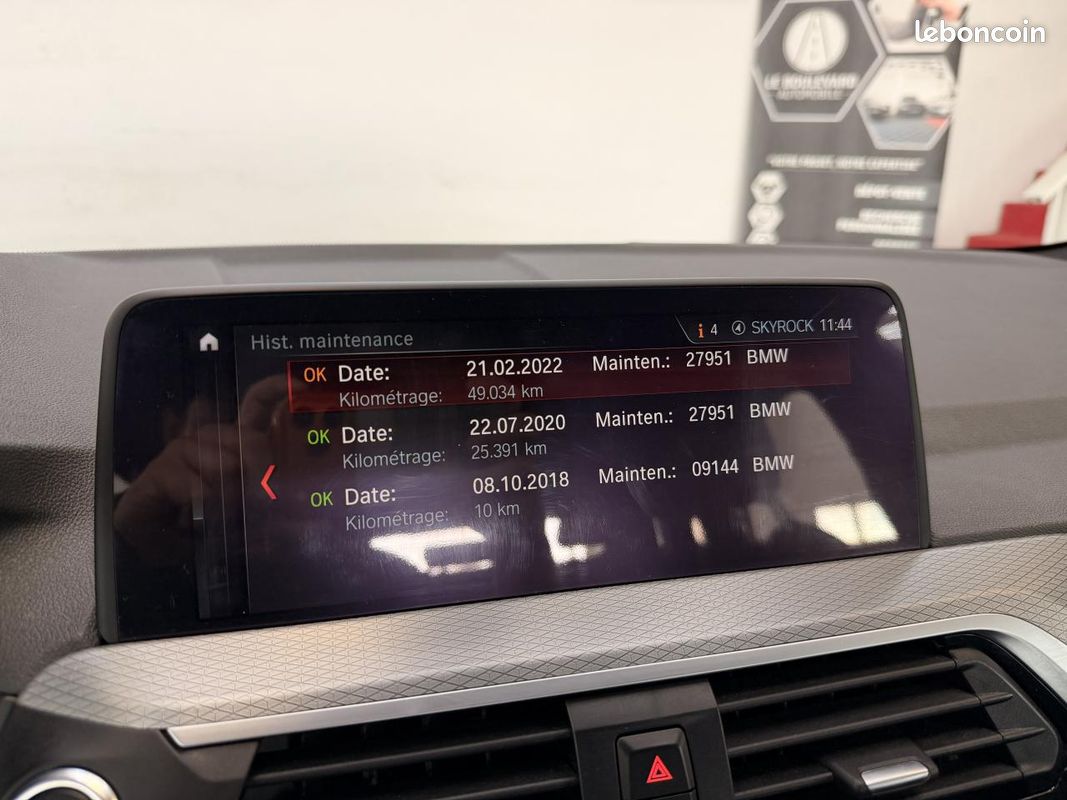 BMW X4 (523 euros/mois) M Sport xDrive 20d 190CV G02 ATTELAGE SIEGES CHAUFFANTS (image 17)