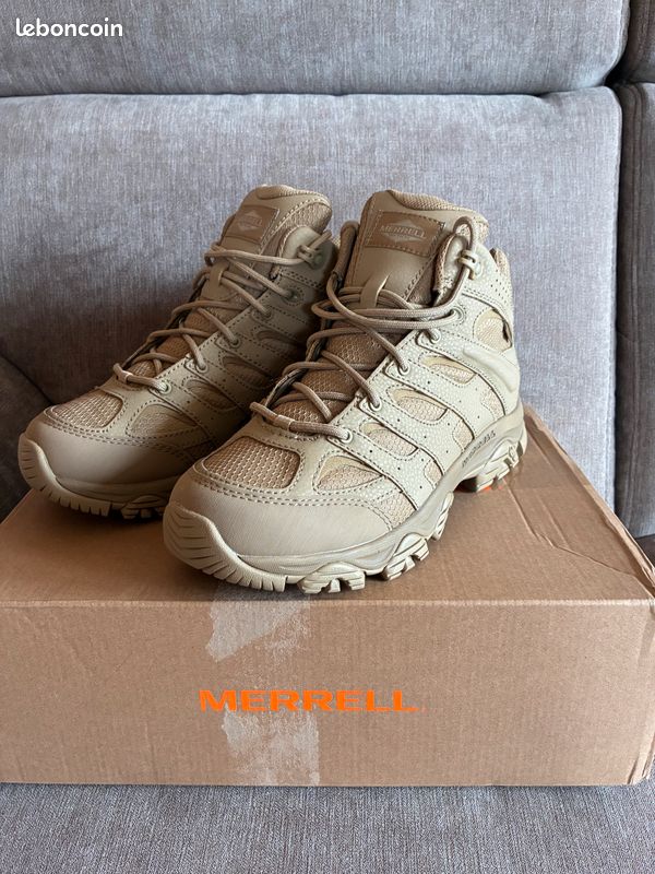 Chaussures MOAB 3 Waterproof MID coyote - Merrell ( taille : 41.5 ) (image 1)