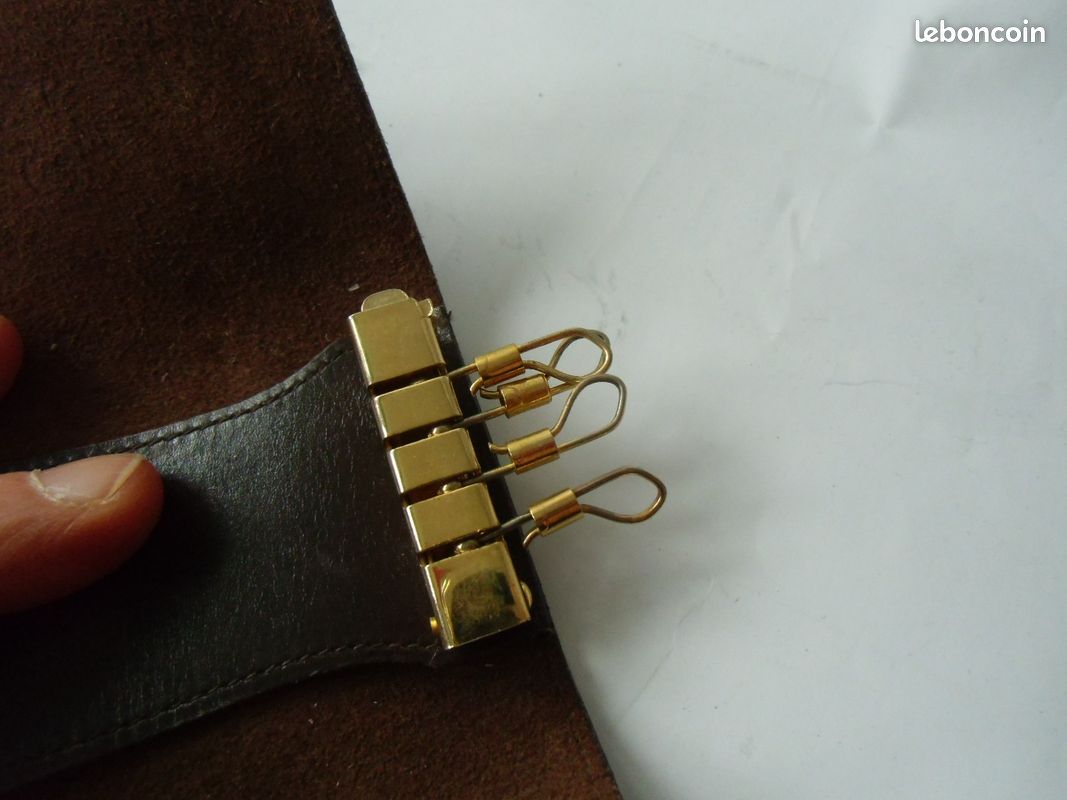 Étui à Manucure Vintage LE TANNEUR – Cuir Authentique, Fabriqué En France