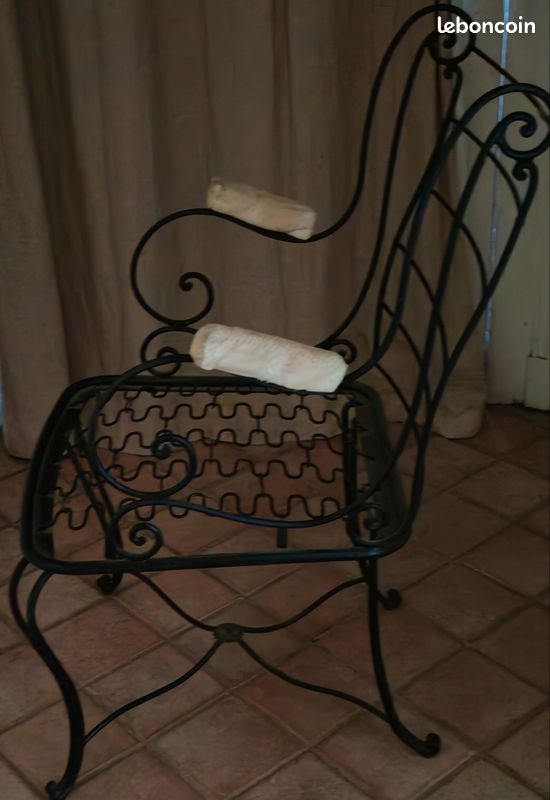 Chaises en fer forgee (image 7)