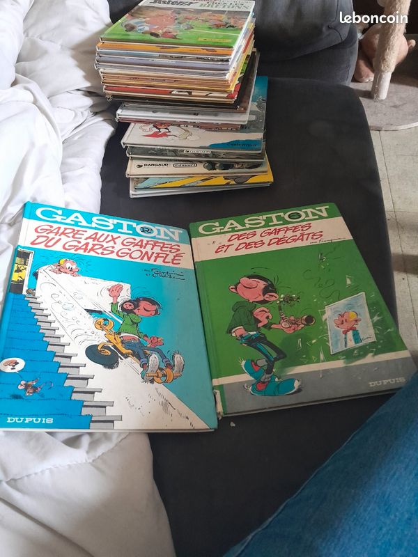 Lot de 2 bd Gaston lagaffe (image 2)