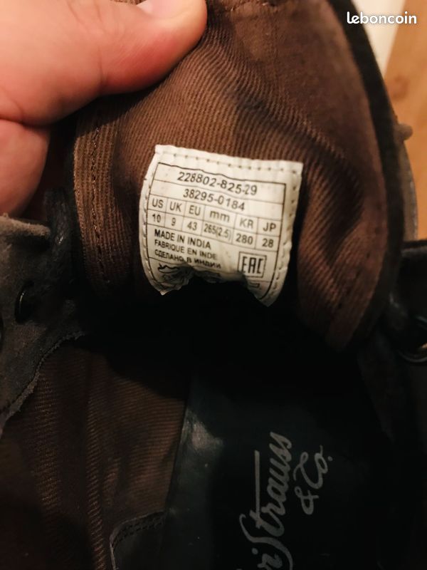 Chaussures de ville Levis (image 4)