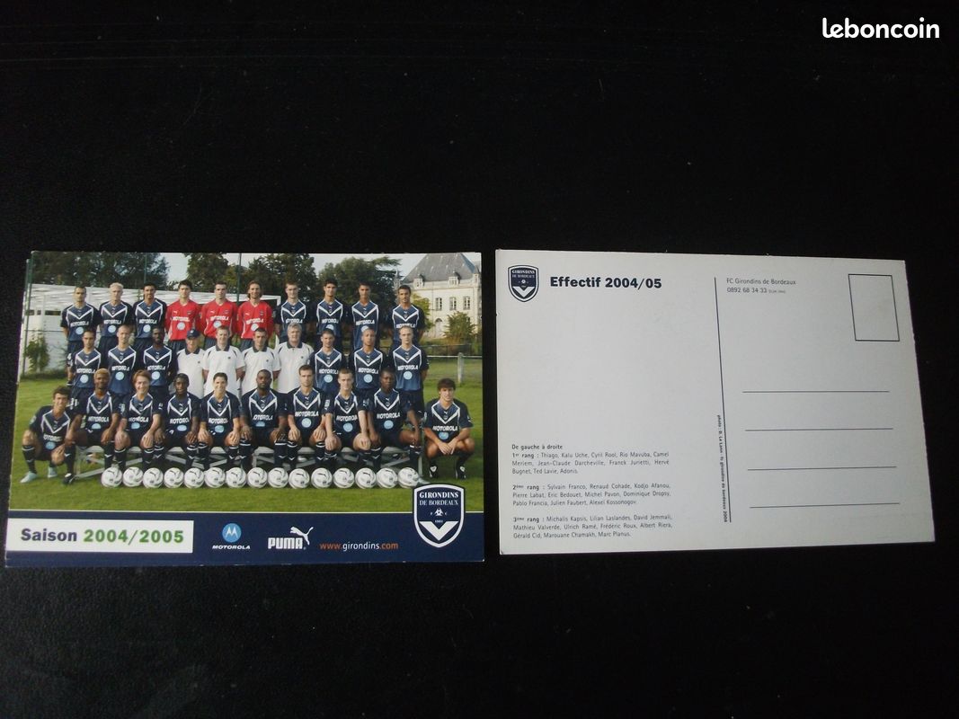 Superbe ensemble 28 cartes officielle )) GIRONDINS DE Superbe ensemble 28 cartes officielle )) GIRONDINS DE