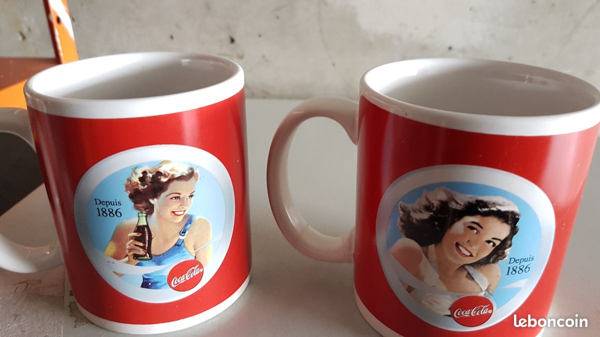2 Mug Coca-Cola (image 1)