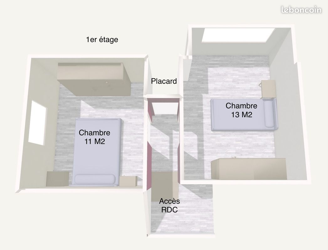 Maison 3 pièces 65 m² (image 14)