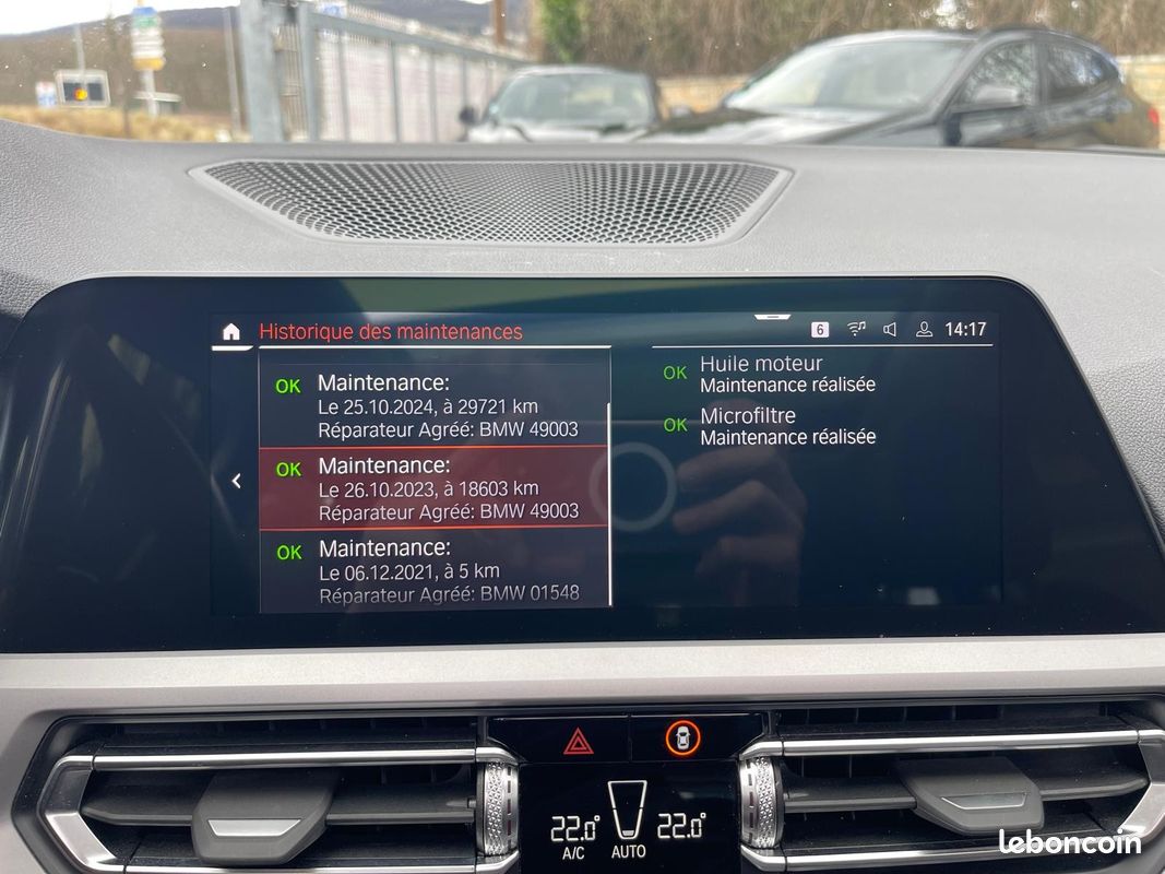 BMW SERIE 3 TOURING G21 330d xDrive 286 ch BVA8 Lounge - VÉHICULE CONTROLÉ/GARANTI (image 27)