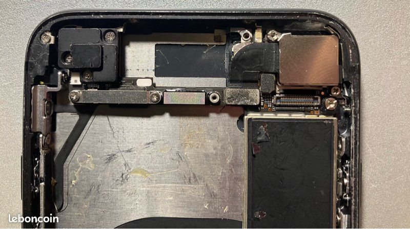 ID tactile noir de 64 Go-Carte mère déverrouillée d'origine pour iPhone