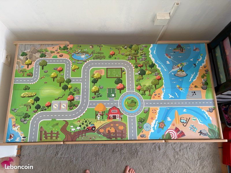 Squirrel play - Table et train en bois 100 pièces (image 3)