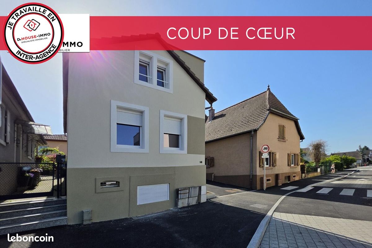 Maison 4 pièces 98 m² · à Riedisheim · 98,3 m² · 259 900 €