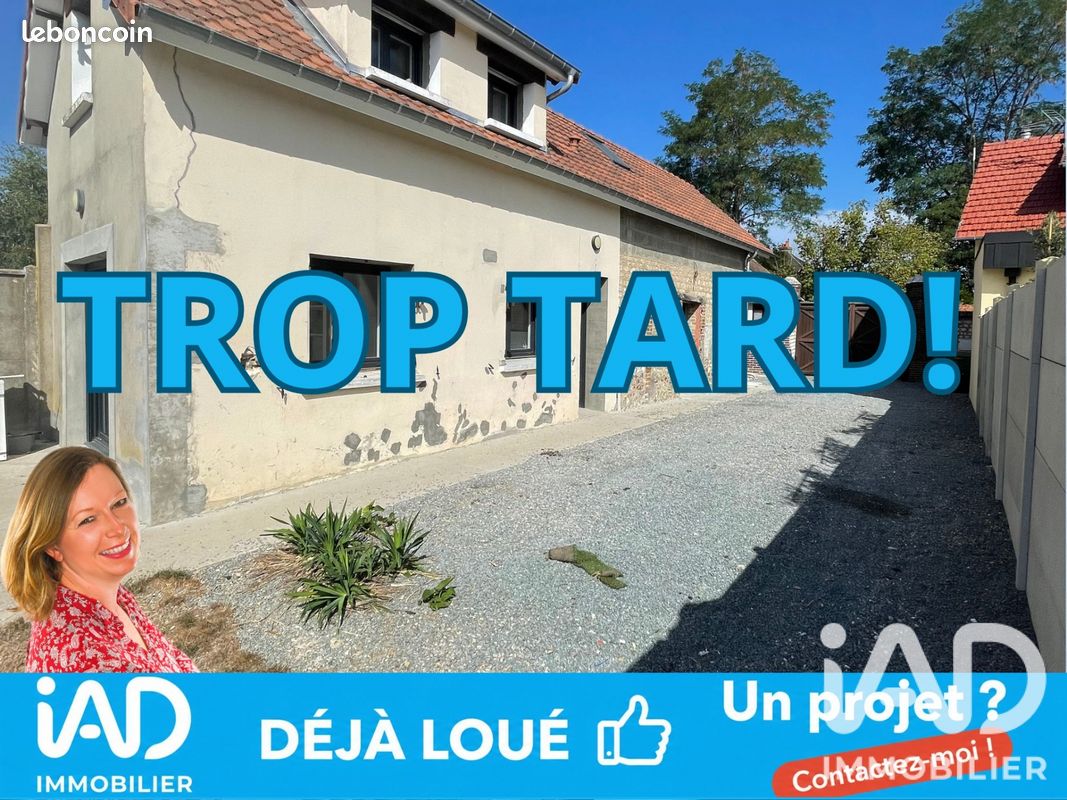 Maison 3 pièces 60 m² · à Le Vaudreuil · 60 m² · 850 €/mois