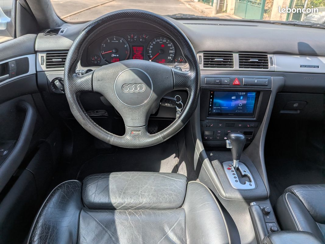 Audi rs6 avant 4.2 450 ch quattro bva pneu plaquettes et disques neufs distrib ok rien a prevoir garantie (image 26)