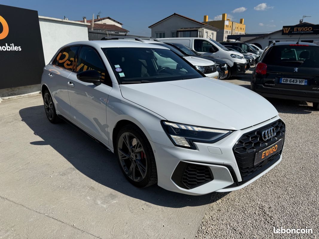 AUDI A3 SPORTBACK S-LINE COMPETITION 45 TFSI E 245 ch S TRONIC 6 / MATRIX LED ATTELAGE SIEGES CHAUFFANTS (image 17)