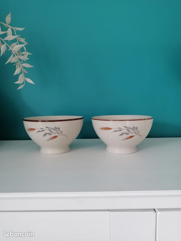 Lot de 2 bols vintage 💗💗 (image 1)
