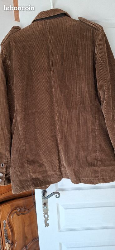 Veste homme vert kaki 46/48 (image 5)