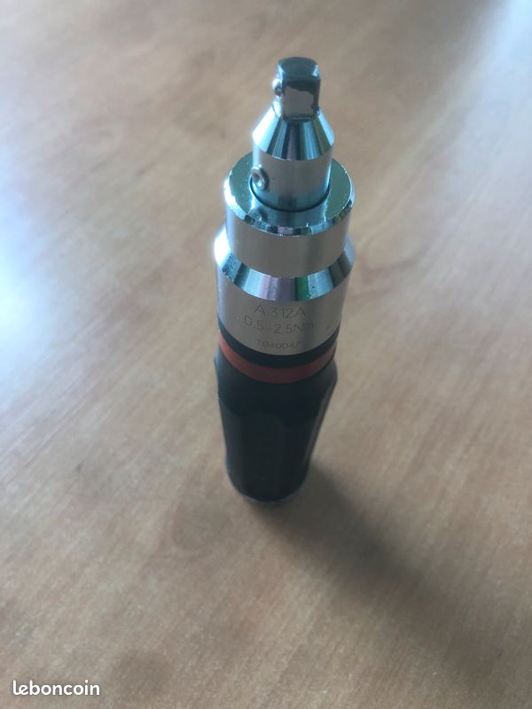 Tournevis dynamométrique Facom A312A 0,5-2,5 Nm avec réglage gradué (image 4)