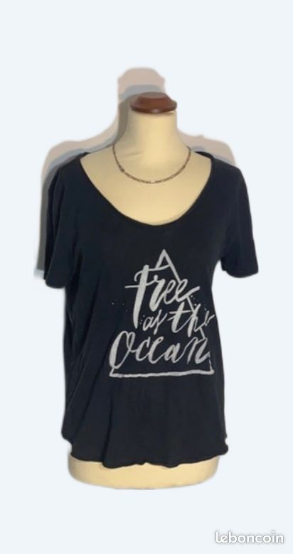 T-shirt Hollister avec logo (image 1)