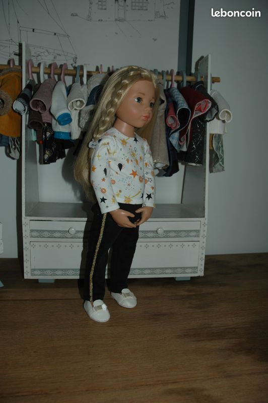 Ensemble De Vêtements Pour Poupée Götz 50 Cm - Tenue élégante Et De Qualité