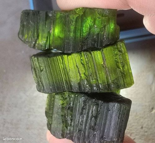 Tourmaline Jaune-verte De Madagascar - Pierre Naturelle Facettée Ovale De 4.29 Carats