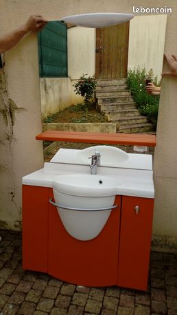 Meuble De Salle De Bain Beige D Occasion Annonces Meuble Leboncoin