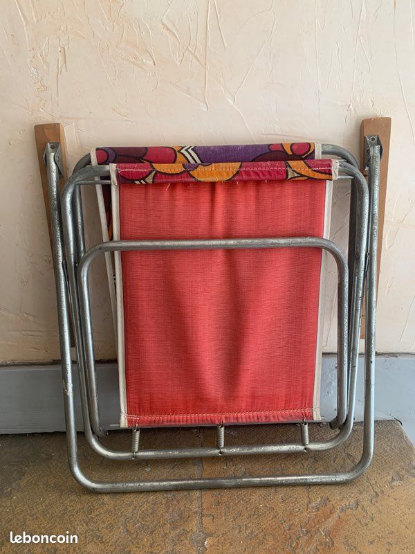 Chaise pliante vintage (image 3)