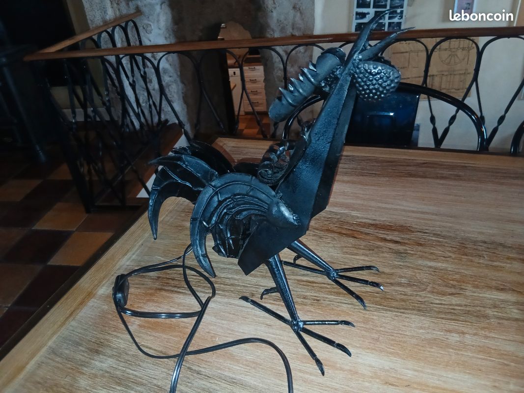 Lampe art deco cadeau de mariage offert a mon grand pere (image 2)