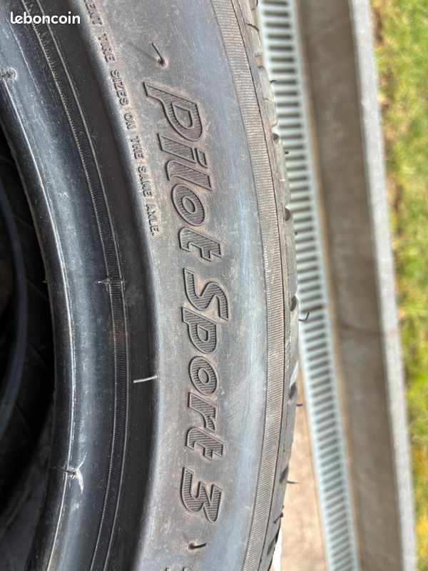 Pneus Michelin Pilot Sport 3 225/45 R18 91W – 6,5 mm – Très bon état (image 3)