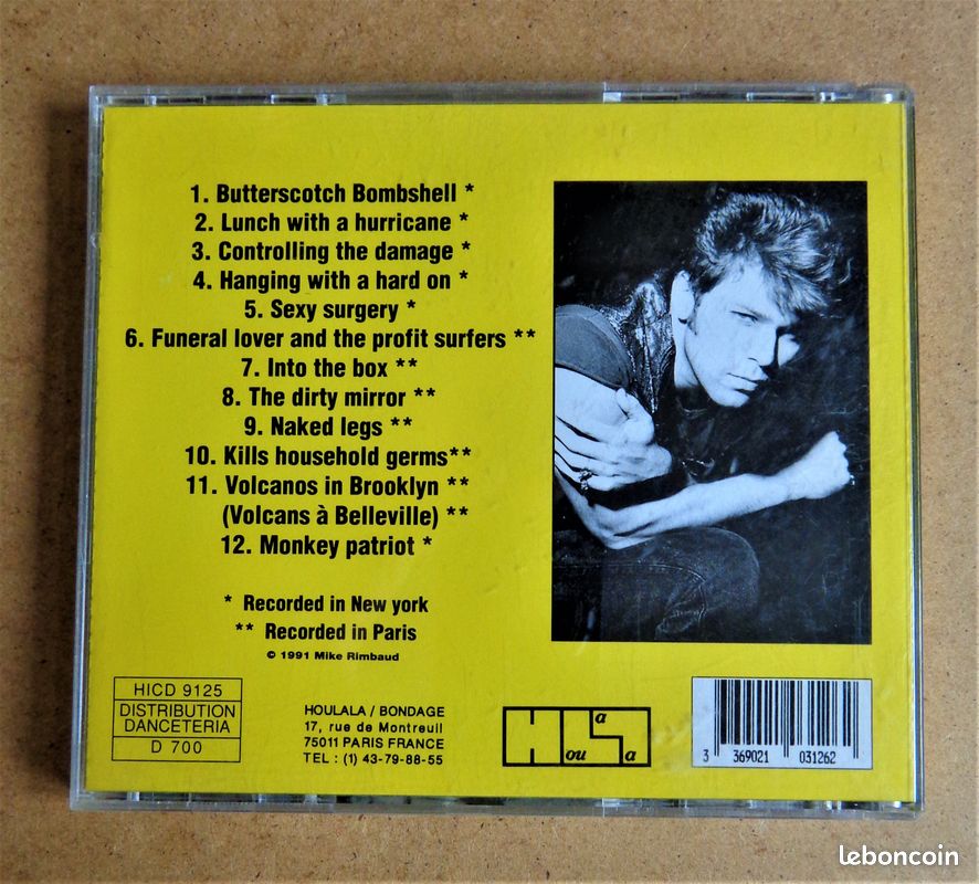Cd Mike Rimbaud / Funeral Lover (image 2)