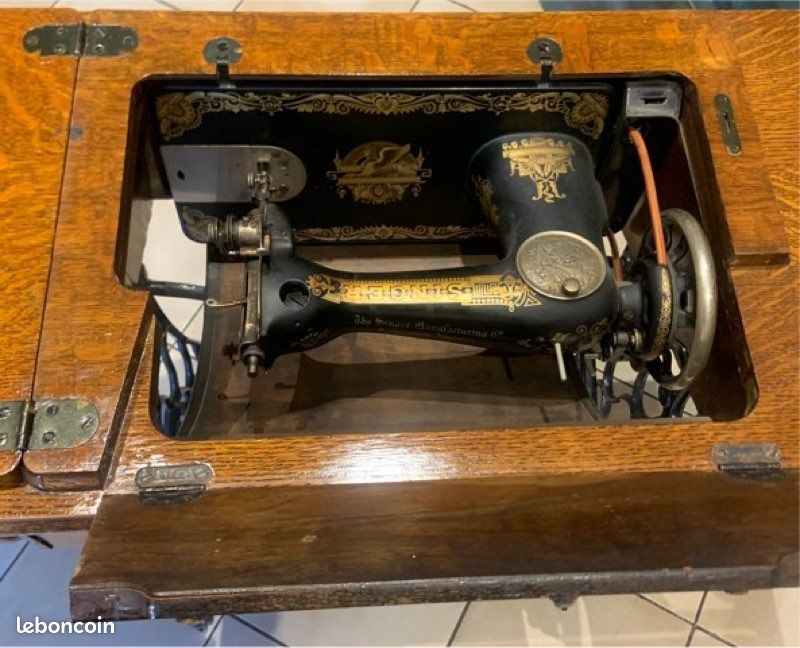 Machine à coudre ancienne singer (image 7)