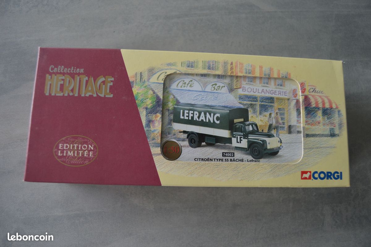 Corgi Heritage 1/50 – Citroën T55 Citerne Semi-remorque Dynavia – W896 74601 NB