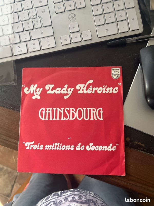 Vinyle Serge Gainsbourg My Lady Héroïne Philips 6172026 45 tours (image 1)