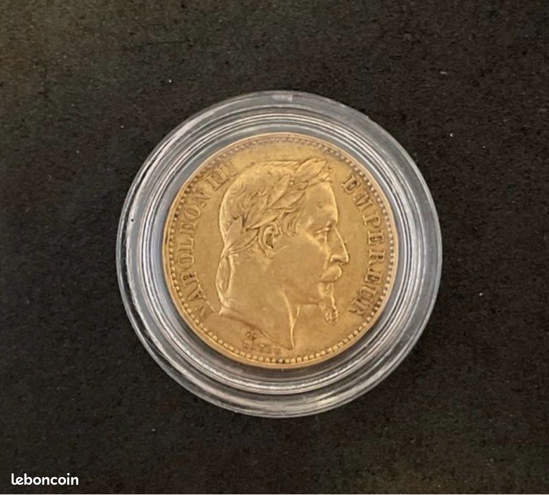 20 francs Napoléon III Or 1866 À (image 1)