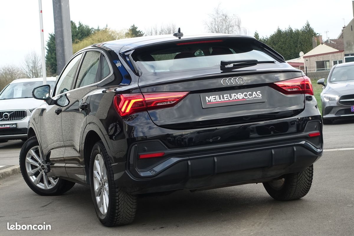 Q3 Sportback 45 Tfsi e S-Tronic 245ch Hybride Rechargeable Virtual cockpit/Cuir chauffants/Gps Europe/Caméra/Carplay/Hayon électrique/1*Main/Garantie 12 mois (image 3)