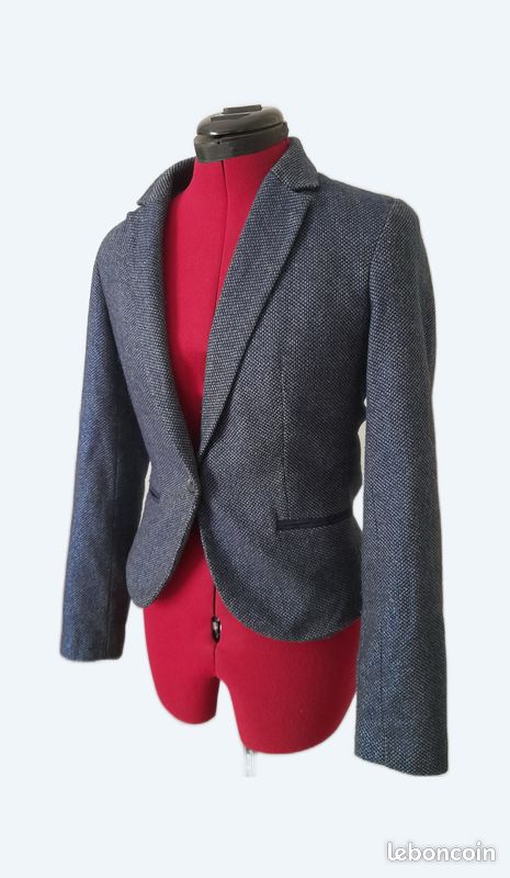 Veste bleu brillante Graine de Malice T36 (image 1)