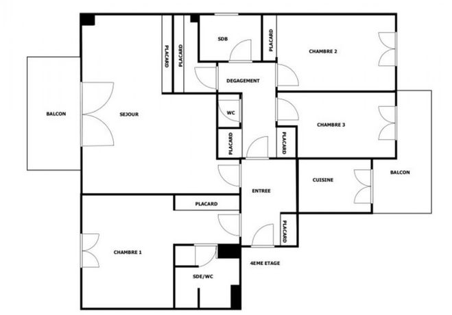 Appartement a louer la garenne-colombes - 4 pièce(s) - 114 m2 - Surfyn
