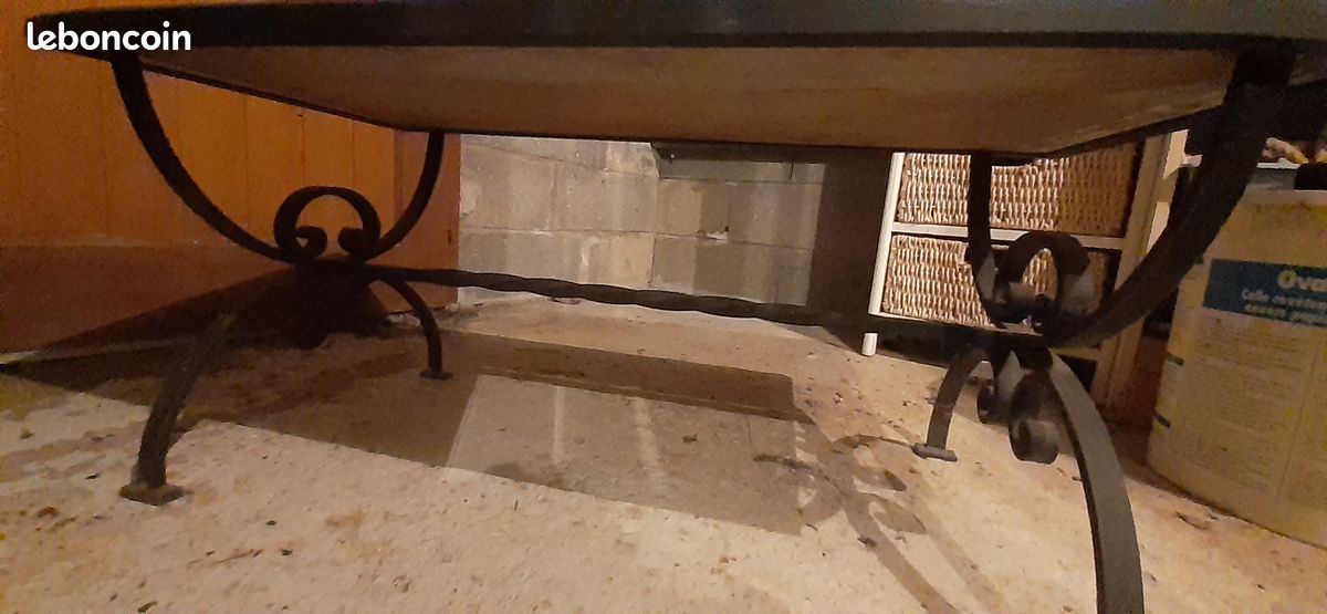 Table basse plateau en marbre (image 2)