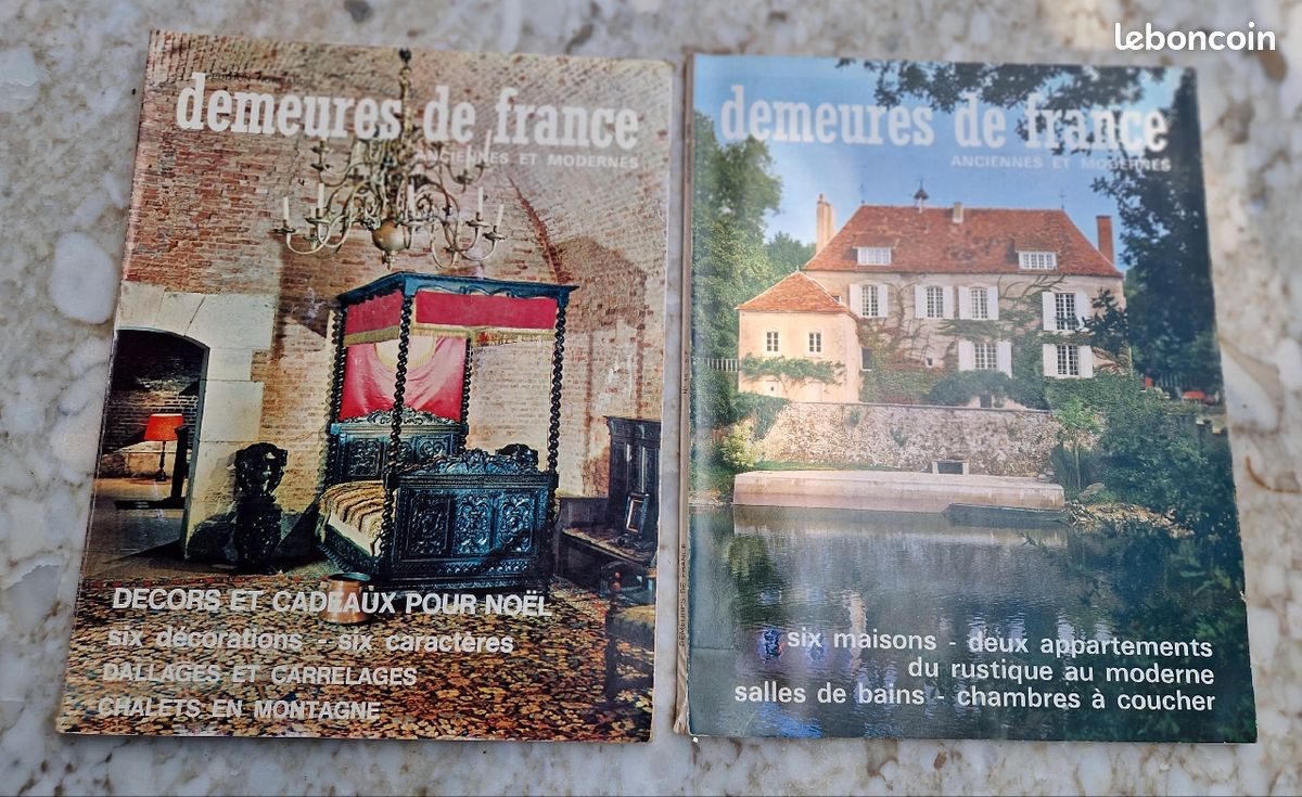 2 revues "Demeures de france" n*14 et 21 (image 1)